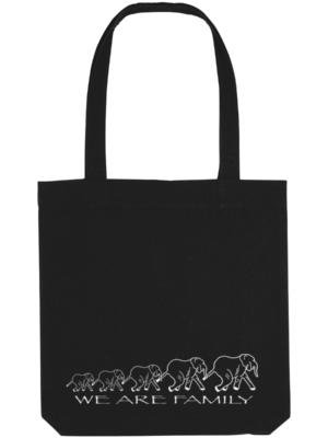 We Are Family Outline - Stanley/Stella Tote Bag ORGANIC